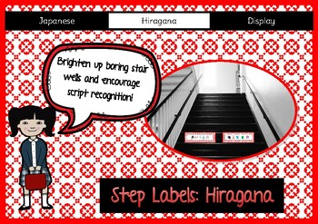 Preview of Japanese: Step Labels: Hiragana