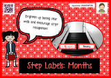 Japanese: Step Labels : Months of the Year