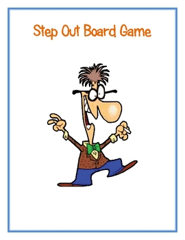 Preview of Step Out Board Game (Solving One Step Equations with Integers).