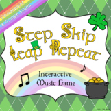 Step, Skip, Leap, Repeat – Music Game for Google Slides [S