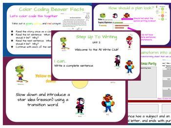 Preview of Step Up To Writing Bundle Lesson Plans
