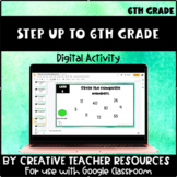 Step Up to 6th Grade Digital Activity | Distance Learning