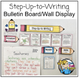Step Up to Writing Bulletin Board / Wall Display