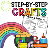 Rainbow and Pot of Gold Step-by-Step Craft