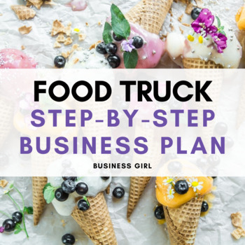 Preview of Food Truck Step-by-Step Business Plan Project