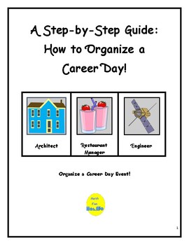 Preview of Step-by-Step Guide for Organizing a Career Day