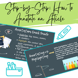 Step-by-Step: How to Annotate an Article