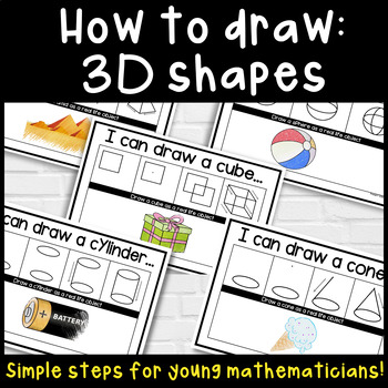 Preview of Step by Step- How to Draw 3D Shapes