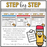 Step by Step: Kindergarten Writing BUNDLE