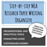 Step-by-Step MLA Research Paper Writing Organizer