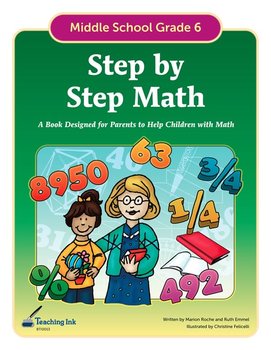 Preview of Step by Step Math (Grade 6) by Teaching Ink