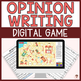 Step-by-Step Opinion Writing | Digital Board Game | End of