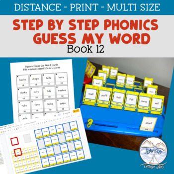 Preview of Reading System Step 12 Guess My Word Phonics Game