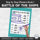 Reading System Step 1 Ship Battle Phonics Game