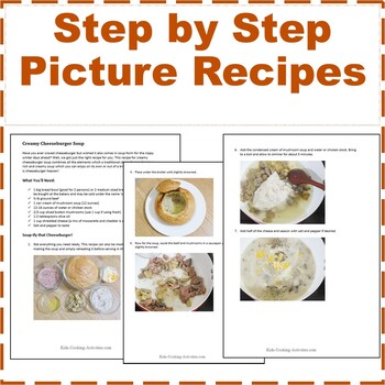 Preview of Step by Step Photos Cookbook- Picture Recipes Cookbook