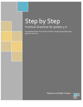 Preview of Step by Step--Practical Grammar for Grades 5-8