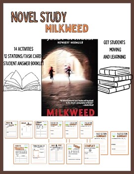 Preview of Step by Step Reading Response for MILKWEED!