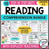 READING COMPREHENSION SKILLS UNITS FOR GRADES 4-5 - TEXT EVIDENCE