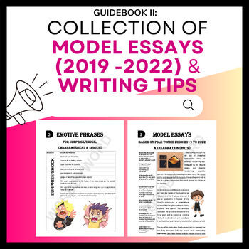 Preview of For Grade 5 to 7 Students | The Writer’s Guide II: A Collection of Model Essays