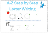 Step by Step writing Letters (A-Z)