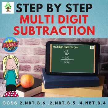 Preview of Step by step multi digit subtraction