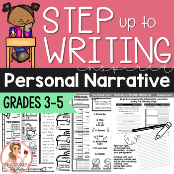 Preview of Step up to Writing Inspired - Writing a Personal Narrative Unit