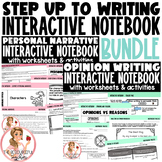 Step up to Writing Inspired Interactive Notebook BUNDLE Op