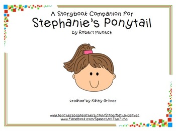 Preview of Stephanie's Ponytail:  A Storybook Companion