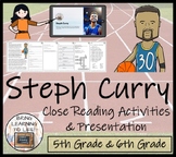 Stephen Curry Close Reading Comprehension Activity | 5th G