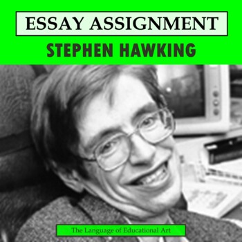 Preview of Stephen Hawking Research Organizer & Paper Assignment — Physics — CCSS Rubric