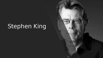 Preview of Stephen King - Author life story facts information books - Power Point