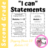 Stepping Stones 2.0 Learning Targets | I Can Statements | 