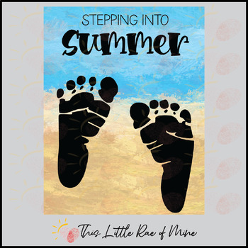 footprints in the sand printable