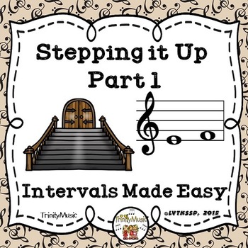 Preview of Stepping it Up (Music Intervals Made Easy for the Young)