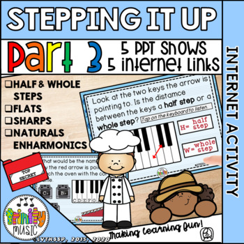 Preview of Stepping it Up Part 3 (Flats, Sharps, Naturals, Enharmonics)