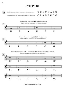 Steps + Skips Notespeller by Jon Blanck | TPT