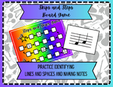 Steps and Skips Board Game - A Piano Lesson Game