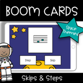 Steps and Skips Music Theory Game - Space Piano Boom Cards