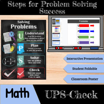 Preview of Steps for Problem Solving Success