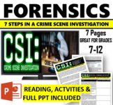 Forensics: 7 Steps of Crime Scene Investigation: Reading, 