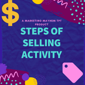 Preview of Steps of Selling Activity