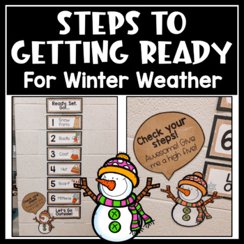 Preview of Steps to Getting Ready For Winter Guide (with high five snow person)