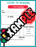 Steps to Reading Graphic Organizers