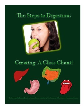 Preview of Steps to the Digestive System: A Class Chant