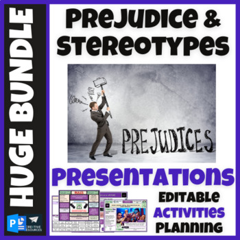 Preview of Stereotypes + Prejudice 12 Hour Bundle (Hate Crime, Racism & Discrimination)