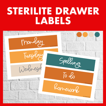 👉 Editable Coloured Pencils Labels