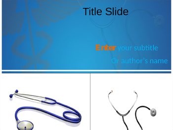 Preview of Stethoscope PPT Template