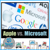 Steve Jobs Apple vs. Bill Gates Microsoft Activity