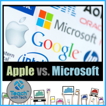 Preview of Steve Jobs Apple vs. Bill Gates Microsoft Activity 