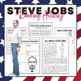 Steve Jobs - Reading Activity Pack | Arab American Heritag